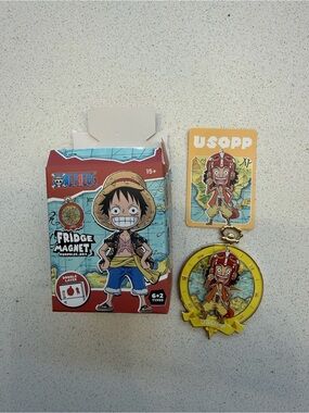 MINISO x One Piece Usopp Fridge Magnet Surprise Blind Box